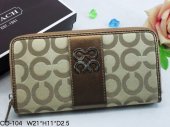 Coach Wallets 2699-City of Victoria Metal Logo and Sandy with Br