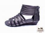 Coach Sandals 4714-Coach Brand and Grey Leather