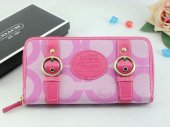 Coach Wallets 2763-Calceus and Strong "C" Logo with two Pink Lea