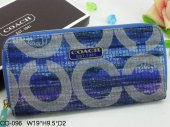Coach Wallets 2683-Coach Brand and Grey "C" Logo with Blue