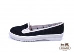 Coach Flats 4414-Black and White