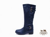Coach Boots 4206-Classic Style with Blue Leather