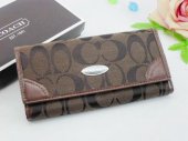Poppy Wallets 2241-Chestnut with Chocolate "C" Logo and Silver B