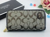 Poppy Wallets 2314-Classical Style with Sandy Cloth and Coach Br