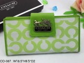 Chelsea Wallets 1926-Green "C" Logo and White with Green Leather