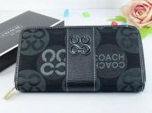 Coach Wallets 2711-Tetracyclic "C" Logo and Black with Chocolate