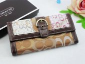 Chelsea Wallets 1907-Sandy with Chocolate Leather and Colorful H