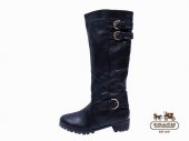 Coach Boots 4205-Classic Style with Black Leather