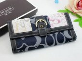 Chelsea Wallets 1908-OceanBlue with Black Leather and Colorful H