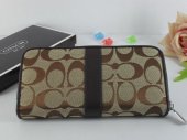 Poppy Wallets 2295-Sandy Cloth and Half Moon C Logo with Coffee