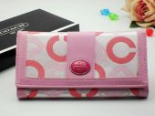 Sutton Wallets 2422-Heart-shaped Icon and White with Red Coach B