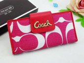 Chelsea Wallets 1909-Pink with Red Leather and White "C" Logo