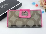 Chelsea Wallets 1959-Sandy and Strong "C" Logo with Pink Leather