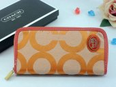 Waverly Wallets 2537-Gold Coach Brand and Orange Colth with Big