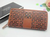 Coach Wallets 2790-Brown Leather and Retraction "C" Logo