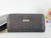 Madison Wallets 2052-Countermark Strong C Logo and Gray Leather
