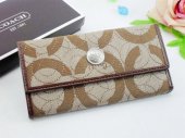 Waverly Wallets 2518-Sandy and Silver Button with Embedded Line