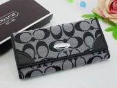 Poppy Wallets 2242-Grey with Black "C" Logo and Silver Brand