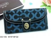 Chelsea Wallets 1940-Blue "C" Logo and Indigo Cloth with Black L
