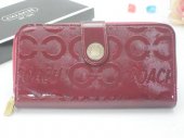 Waverly Wallets 2546-All Red Leather and "C" Logo