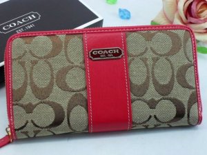 Poppy Wallets 2271-Metal Brand and Sandy with Red in Middle
