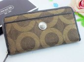 Waverly Wallets 2523-Silver Button and Chestnut with Embedded Li