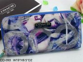 Coach Wallets 2675-Painting with Blue Cloth