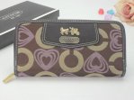 Madison Wallets 2100-Heart-shaped Coach Brand and Chocolate Clot