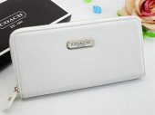 Coach Wallets 2644-All White Leather with Coach Brand