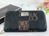Madison Wallets 2042-Letter Coach Brand and Indigo Cloth with Go